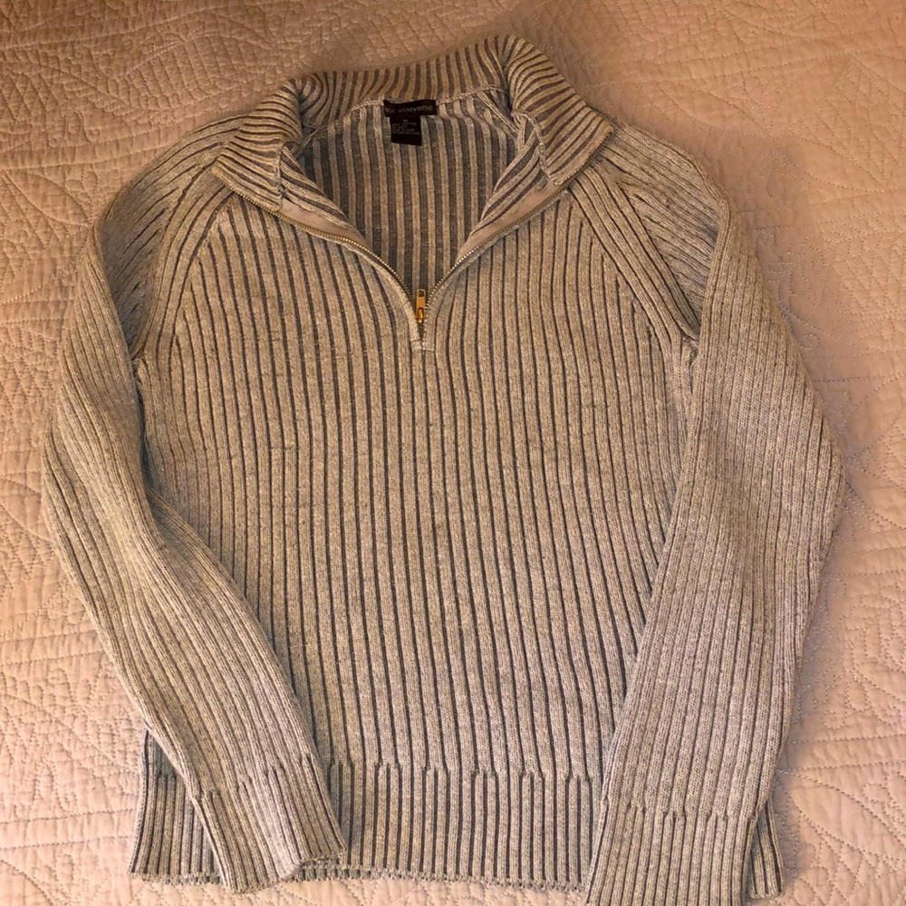 Alex Stevens Quarter Zip Sweater
